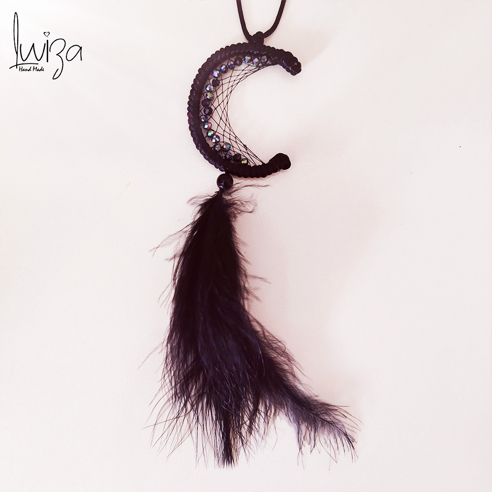 Dreamcatcher avec des vrais cristaux