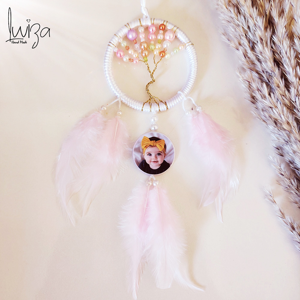1 Dreamcatcher personnalisable avec votre photo +porte clés gratuit