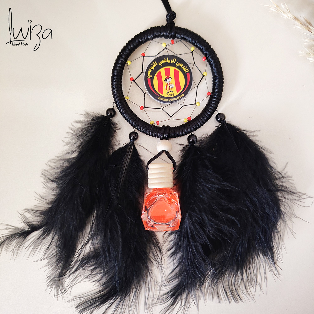 1 Dreamcatcher logo Taraji double face avec parfum