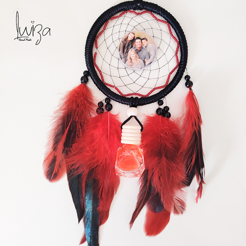 1 Dreamcatcher parfumé personnalisable avec votre photo +porte clés gratuit
